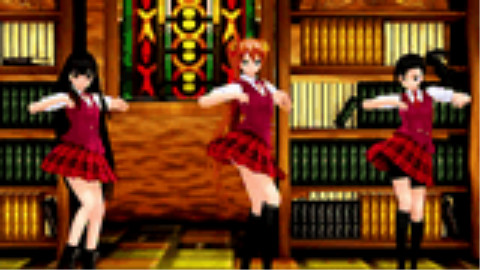 【MMD】STEP - Asuna, Konoka, & Setsuna (Negima!)